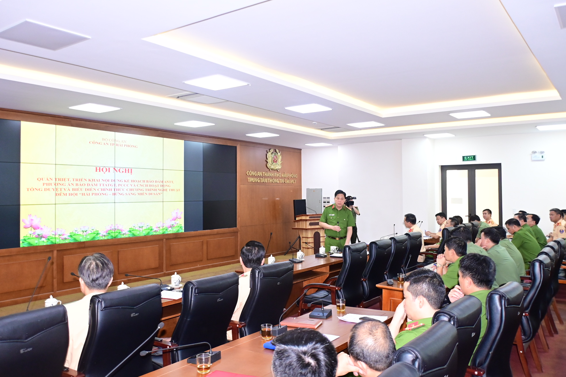 Triển khai kế hoạch bảo đảm ANTT, TTATGT, PCCC và CNCH phục vụ Lễ hội Hoa phượng đỏ - Hải Phòng 2024